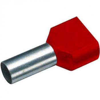 Cimco 18 2468 Twin Ferrule 1 mm² Red