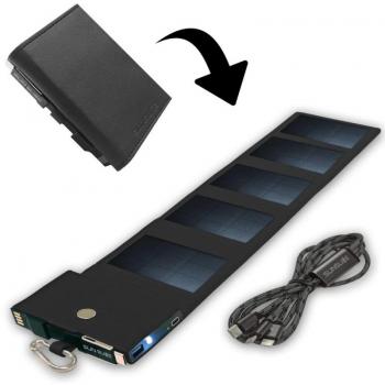Sunslice Falt-Solarpanel 4000 mAh Schwarz