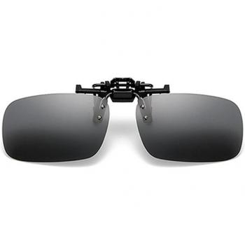 Driving Clip-On Sunglasses with Polarized Lenses