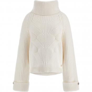 Pull de couleur blanche femme Guess Lois