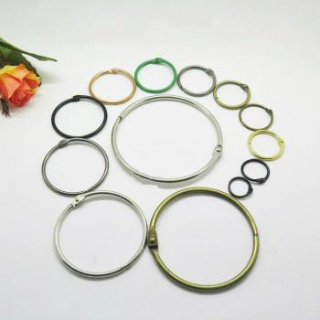 50Pcs Metal Binding Rings