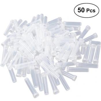 Healifty 50pcs Flower Tubes for Florists