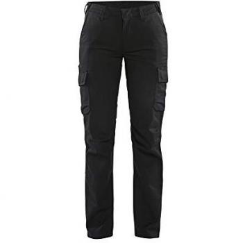 Schwarze BLAKLADER Industrie‑Stretchhose 2D Damen 7144 – XL (De48/Es46) – Kurzfassung