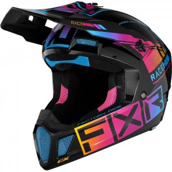 FXR Espectro Cross CX Pro Casco MIPS Negro Rosa L