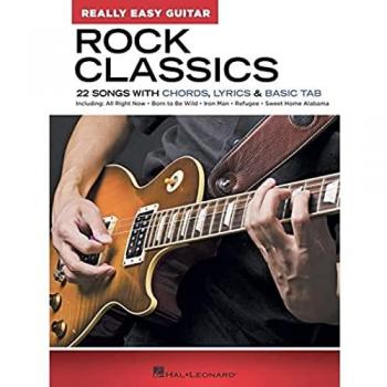 Rock Classics : 22 Songs With Chords, Lyrics & Basic Tab