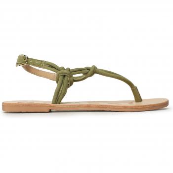 Suede Leder Sandalen V 2.0 Khaki von Manebi