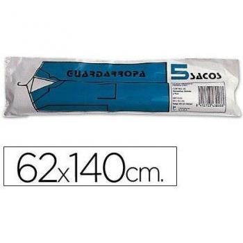 Saco Guardarropa Galga 100 62X140 cm -Rollo de 5 Sacos