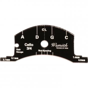 Viola Fingerboard Repair Template