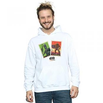 Felpa con Cappuccio Uomo Star Wars The Mandalorian