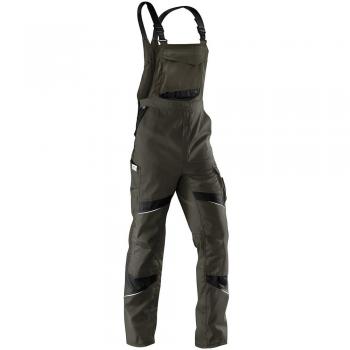 KÜBLER Workwear KÜBLER ACTIVIQ Latzhose Oliv/schwarz