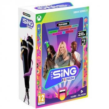 Lets Sing 2026 – Ensemble Microphones Doubles Xbox Series X