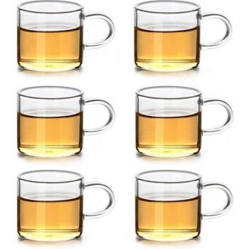 Stylish Glass Tea Pot with Stainless Steel Lid