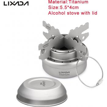 Backpackable Titanium Cooktop