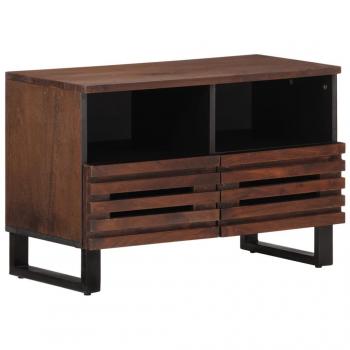 Meuble TV marron en bois de manguier 70x34x46 cm