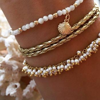 Chic Toe Chain “Brillo Dorado”