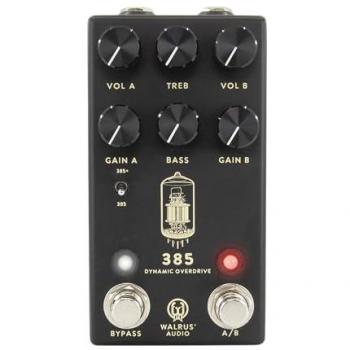 Pédale Walrus Audio 385 MKII Overdrive Dynamique Noir