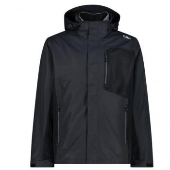 CMP Herren 3-in-1 Hardshelljacke mit abnehmbarer Innenschicht und Kapuze