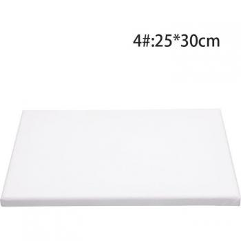 Square Artist Canvas Panel with Wooden Frame for Painting
