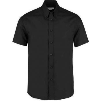 Blusa Masculina Oxford Kustom 14.5 con Manga Corta y Corte Sob Medida
