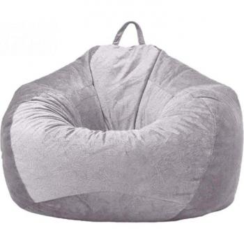 Großer, weicher Sitzsack mit Heimtextilabdeckung