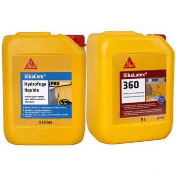 SikaMasonry Pack – SikaCem Liquid Water Repellent & SikaLatex 360 5L Bundle