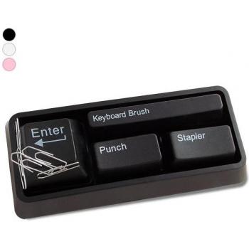 Originalité Office Blanc – Pack Clavier et Décor Insolite