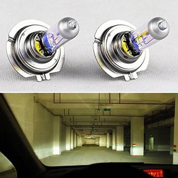 2 Pcs High Power H7 Car Headlight Bulbs