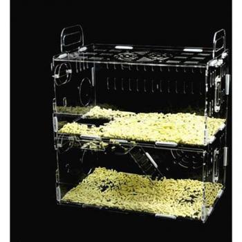 Large Size Acrylic Hamster Villa Transparent House 40x30x27cm