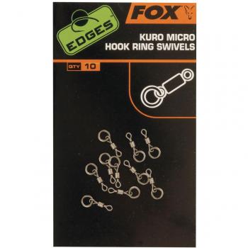 EMERILLON FOX Edges Kuro con Anillo Micro (10 unidades)