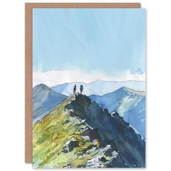 Mountain Trail Departure Card