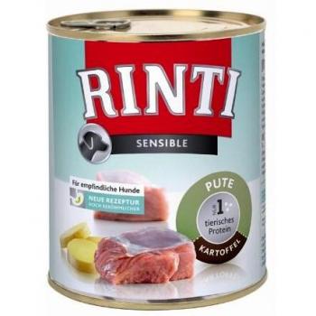 Rinti Sensible Pute mit Kartoffeln 800g
