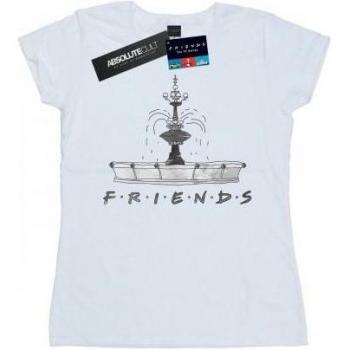 Maglietta Friends in cotone con design fontana