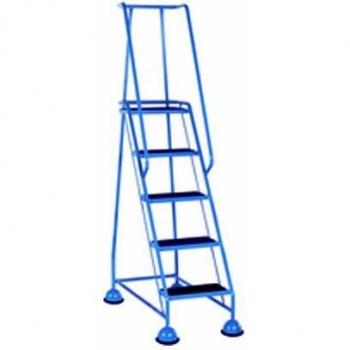 Light Blue 5 Tread Step Ladder Load capacity 120kg 385142 SBY29300