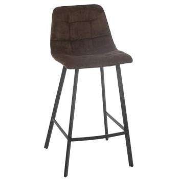 Chaise de Bar Confort Kent 95cm Marron