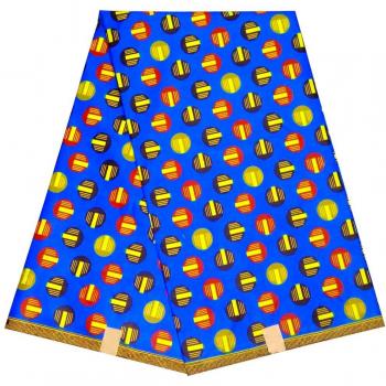 Tela de cera Real Wax 6 yardas poliéster
