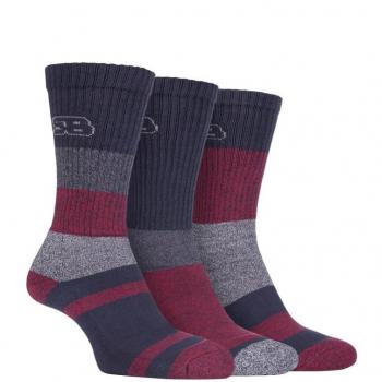 Storm Bloc Men's Padded Sole Walking Socks 3 Pack