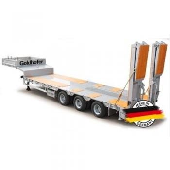 Carson 907060 1:14 GOLDHOFER Sattelanhänger BAU STN-L 3 (mit Plateau) 500907060