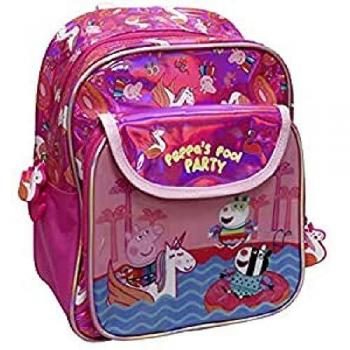 Mochila Escolar Peppa Pig Rosa 30 cm