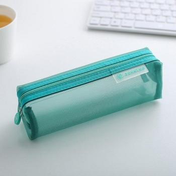 Transparent Mesh Pen Bag