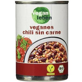 Bio Veganes Chili mit Pflanzenprotein