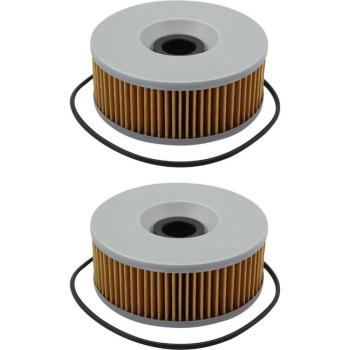 2pcs Oil Filter for YAMAHA XVZ1300, XVZ1200, and XS1100 (1983-1988)