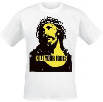T-shirt Fun Slogans Kill Your Idols (Groupe)