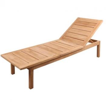 Lettino prendisole BENEFFITO in teak
