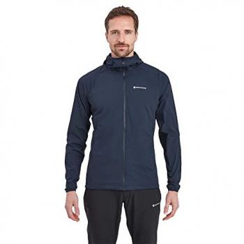 Felpa con Cappuccio Montane Fireball Nano Uomo Eclipse Blue