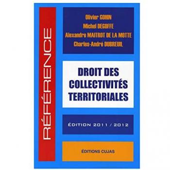 Olivier Gohin Droit Des Collectivites Territoriales