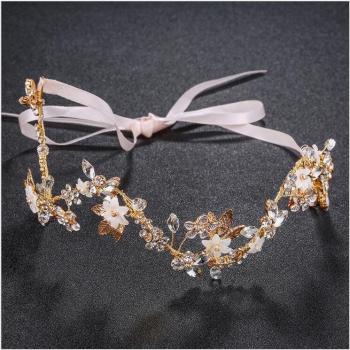 Bridal Headpiece Gold Tiara