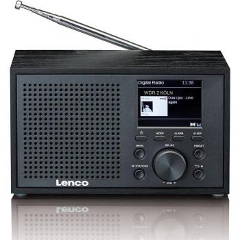 Lenco DAR-017BK (DAB+, UKW, Bluetooth), Radio, Schwarz
