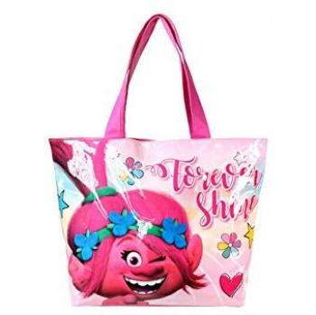 Bolsa de Playa Trolls Poppy Espaciosa 48 x 35 x 14 cm