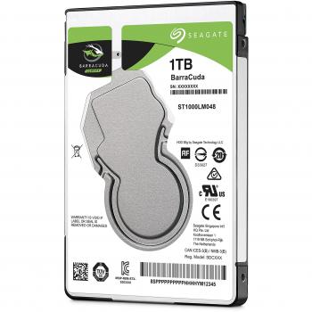 Seagate BarraCuda, Hard Disk Interno da 1 TB, SATA III 6 GBit/s, Formato 2.5,