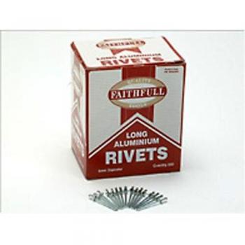 Faithfull FAIAR5L500 Aluminium Rivets 4.8 x 14mm Long Bulk Pack of 500